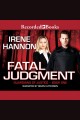 Fatal judgment Guardians of justice series, book 1. Cover Image